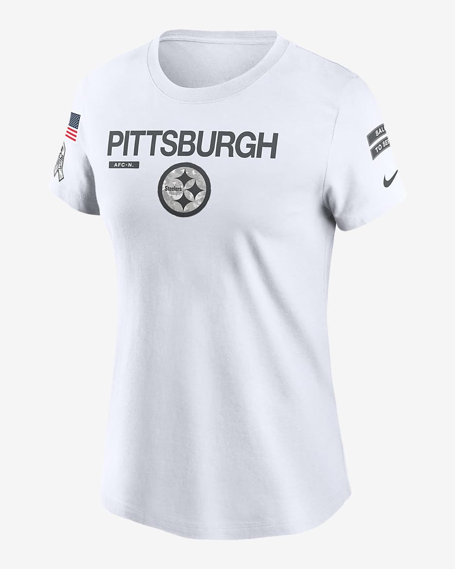 Steelers salute to service t shirt on sale